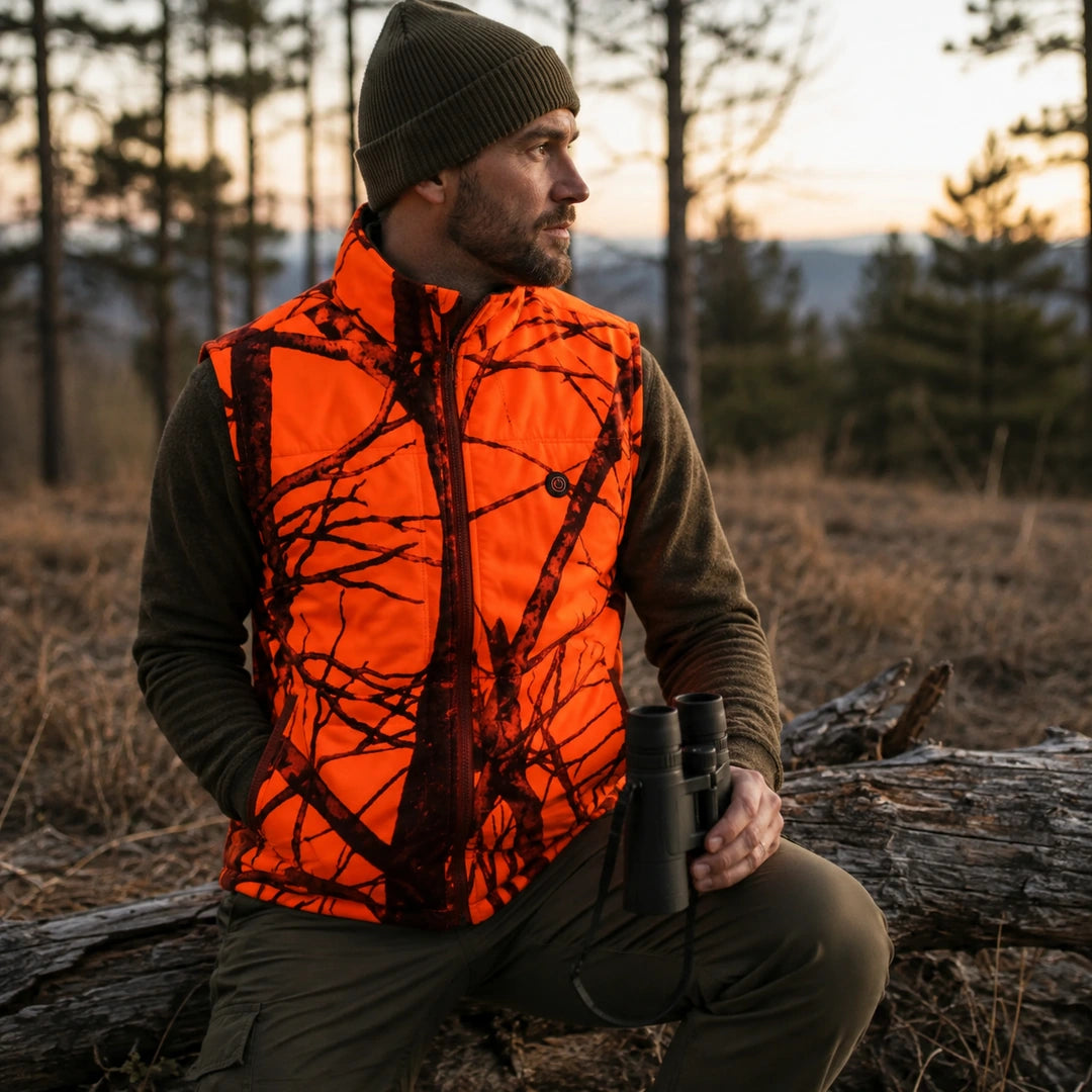 9HEAT Pivot 3 - Gilet chauffant réversible chasse