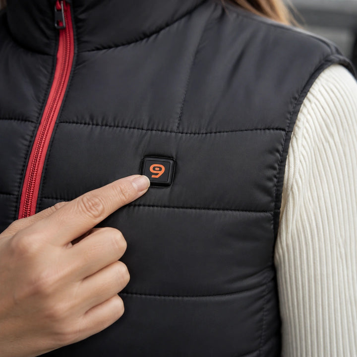 9HEAT Allure 9 - Gilet matelassé chauffant Femme
