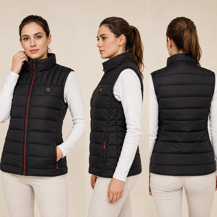 9HEAT Allure 9 - Gilet matelassé chauffant Femme