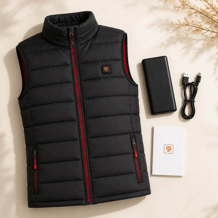 9HEAT Allure 9 - Gilet matelassé chauffant Femme