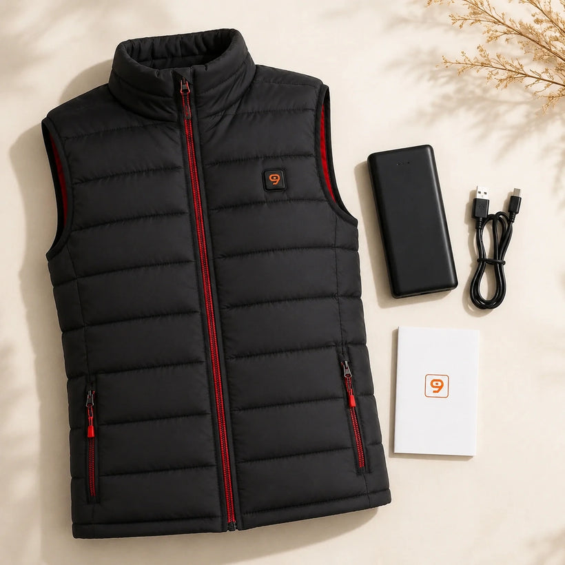 9HEAT Allure 9 - Gilet matelassé chauffant Femme