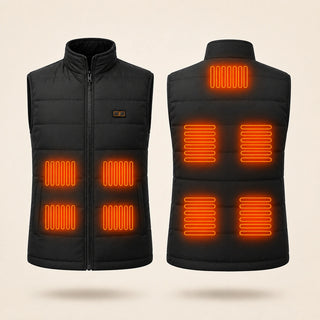 9HEAT Core 9 - Gilet matelassé chauffant unisexe