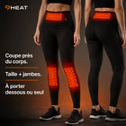 9HEAT Legging L4 - Legging chauffant Femme - Studio face dos