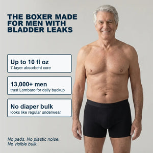 Men’s Washable Incontinence Boxer
