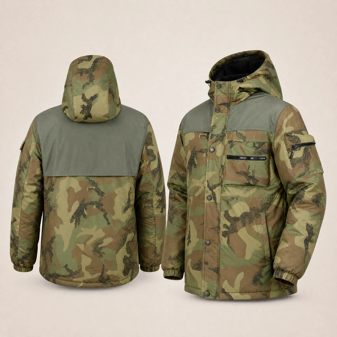 9HEAT Storm 4 - Manteau chauffant Homme Camouflage