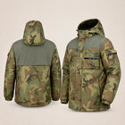 9HEAT Storm 4 - Manteau chauffant Homme Camouflage - Studio dos/profil