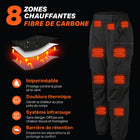Pantalon chauffant homme Pant'R 8 et ses huit zones chauffantes