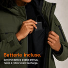 9HEAT Z50 - Parka chauffante Femme - Batterie / poche