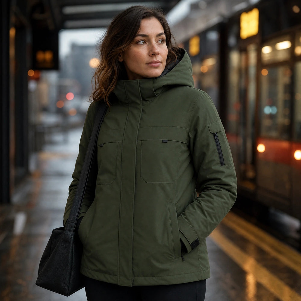 9HEAT Z50 - Parka chauffante Femme - Usage réel secondaire