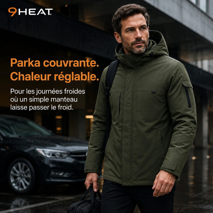 9HEAT Z50 - Parka chauffante Homme