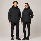 9HEAT P214 - Parka chauffante Unisexe - Studio porté face
