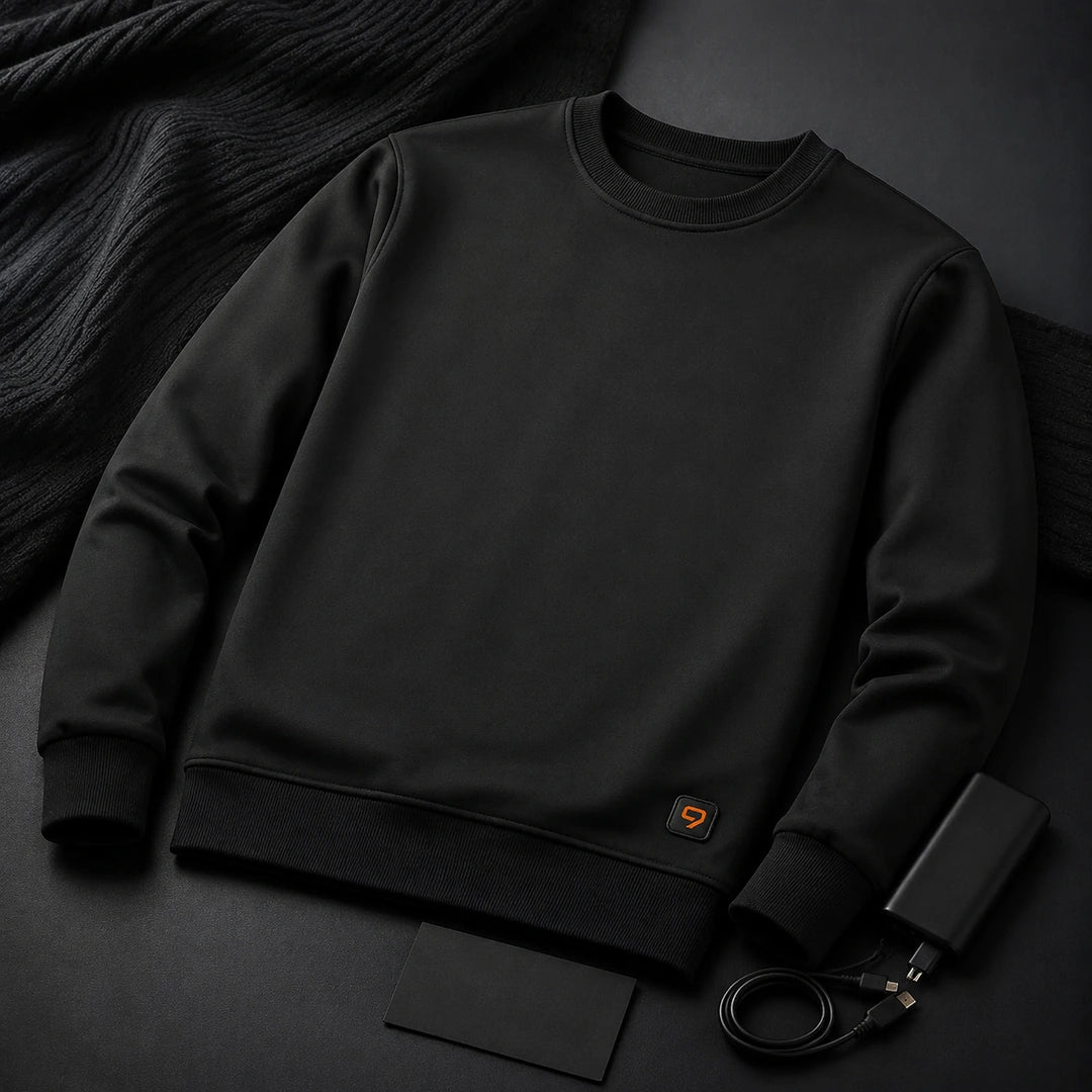 9HEAT Pull X7 - Sweat chauffant col rond Unisexe