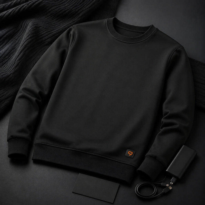 9HEAT Pull X7 - Sweat chauffant col rond Unisexe