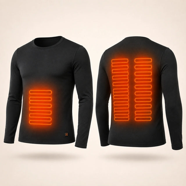 9HEAT Thermo H3 - Sous-pull chauffant Homme - Sous-pull Homme exact