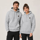 9HEAT Hoodie X12 - Sweat chauffant 12 zones - Studio porté face