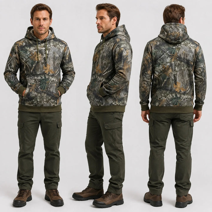 9HEAT Affût C7 - Sweat chauffant camouflage