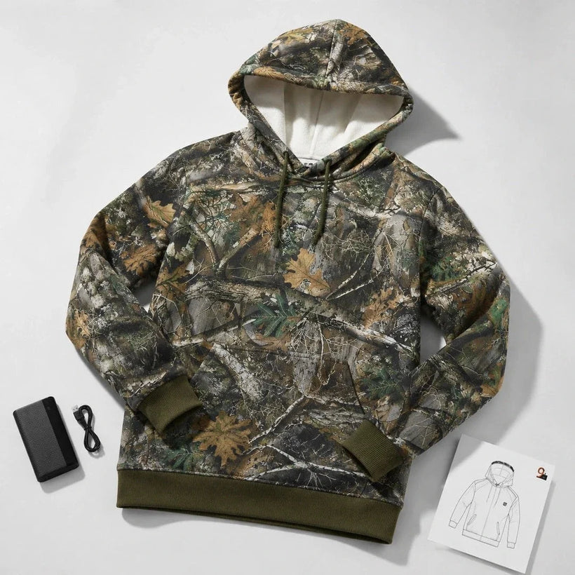 9HEAT Affût C7 - Sweat chauffant camouflage