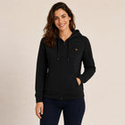 9HEAT T6 - Sweat zippé chauffant Femme - Studio porté face