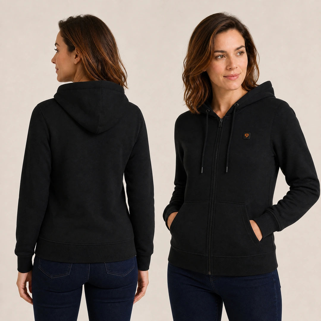9HEAT Sweat T6 - Sweat zippé chauffant Femme