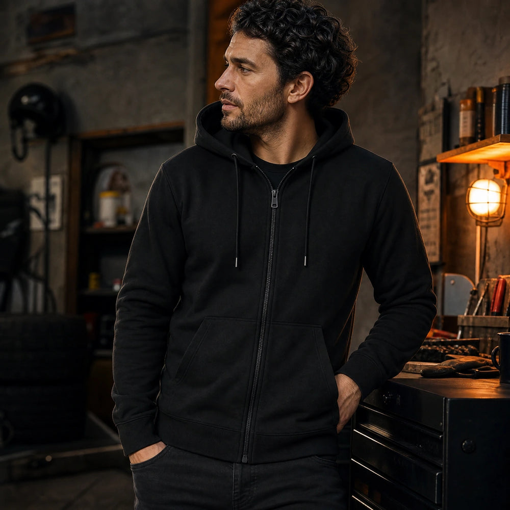 9HEAT T6 - Sweat zippé chauffant Homme - Usage réel secondaire