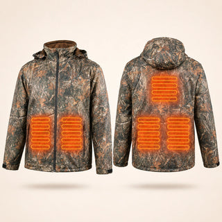 9HEAT Field Connect C5 - Veste chauffante camouflage pilotée par application