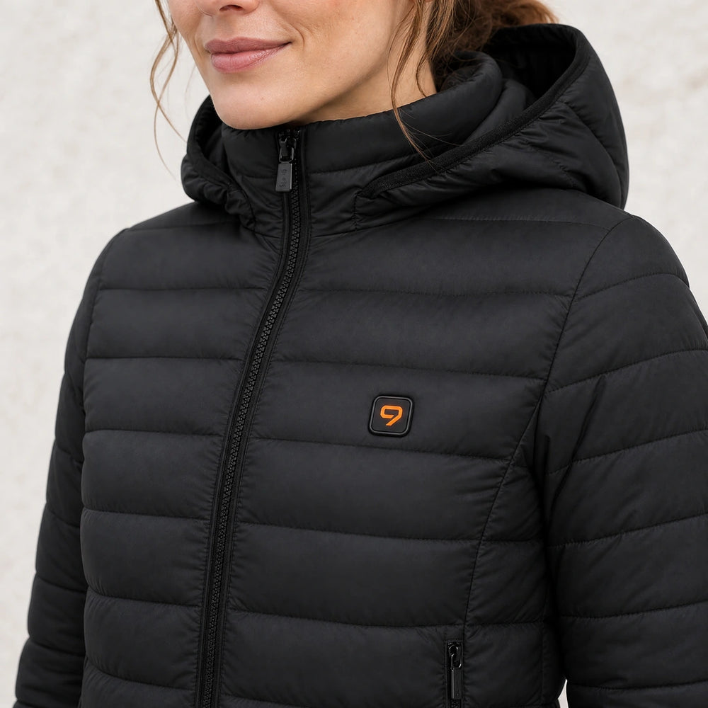 9HEAT Urban 5 - Veste chauffante Femme - Matière / finition