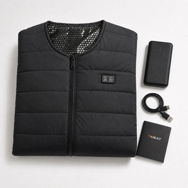 9HEAT Vector 22 - Veste chauffante fine double réglage