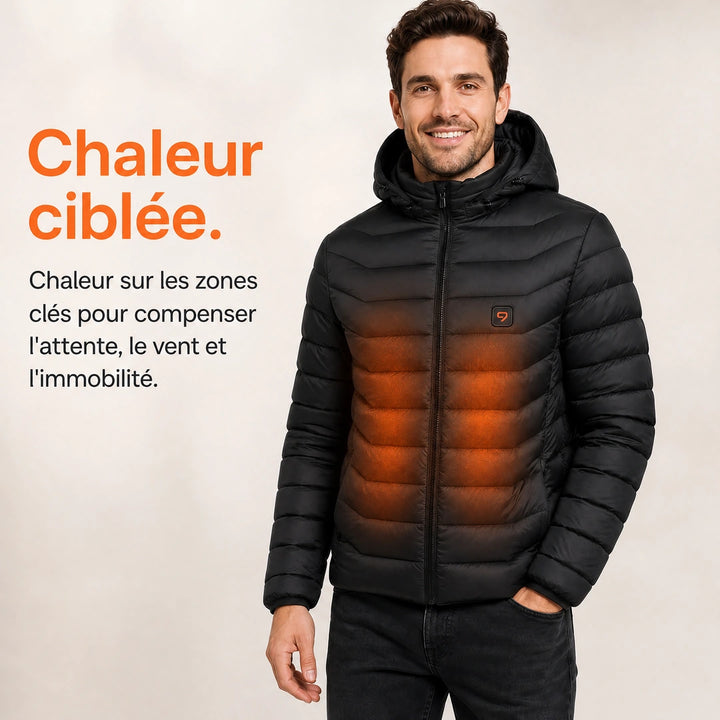 9HEAT Urban 5 - Veste chauffante Homme