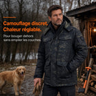 9HEAT Tactical 8 - Veste chauffante Homme Camouflage - Hero galerie avec angle principal
