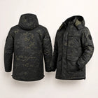 9HEAT Tactical 8 - Veste chauffante Homme Camouflage - Studio dos/profil