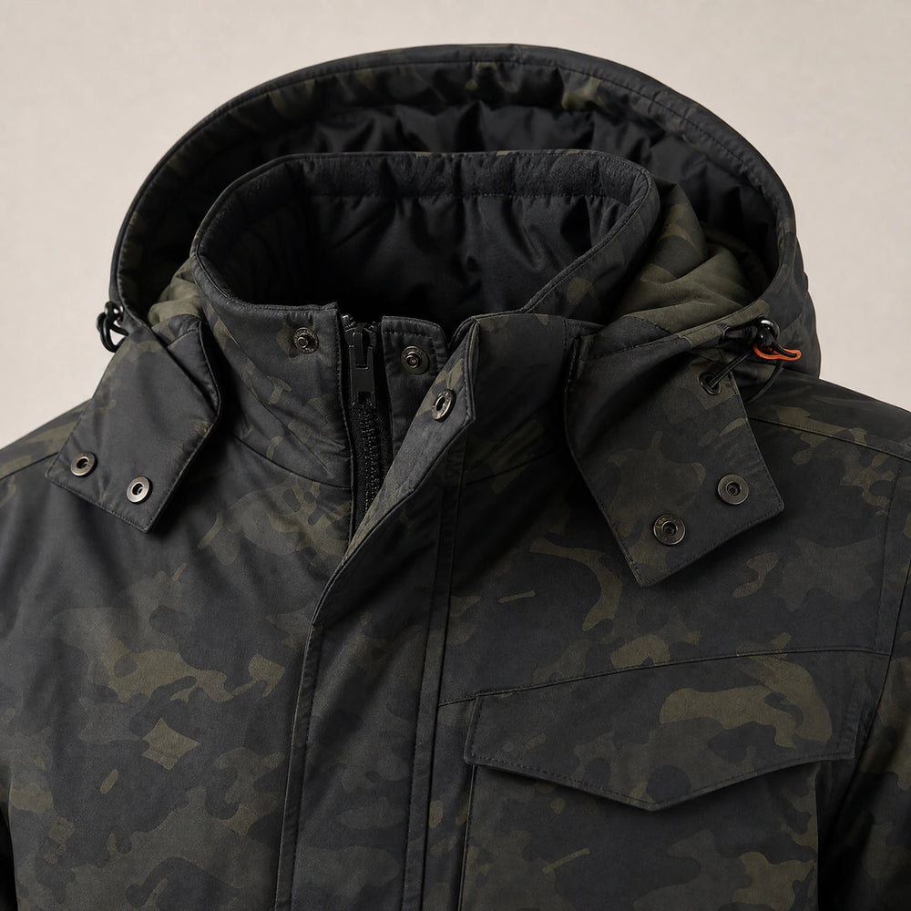 9HEAT Tactical 8 - Veste chauffante Homme Camouflage - Matière / finition