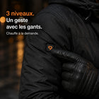 9HEAT Rider 9 - Veste moto chauffante Homme - Contrôle manche