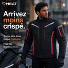 9HEAT Road X9 - Veste moto chauffante Homme - Usage trajet moto