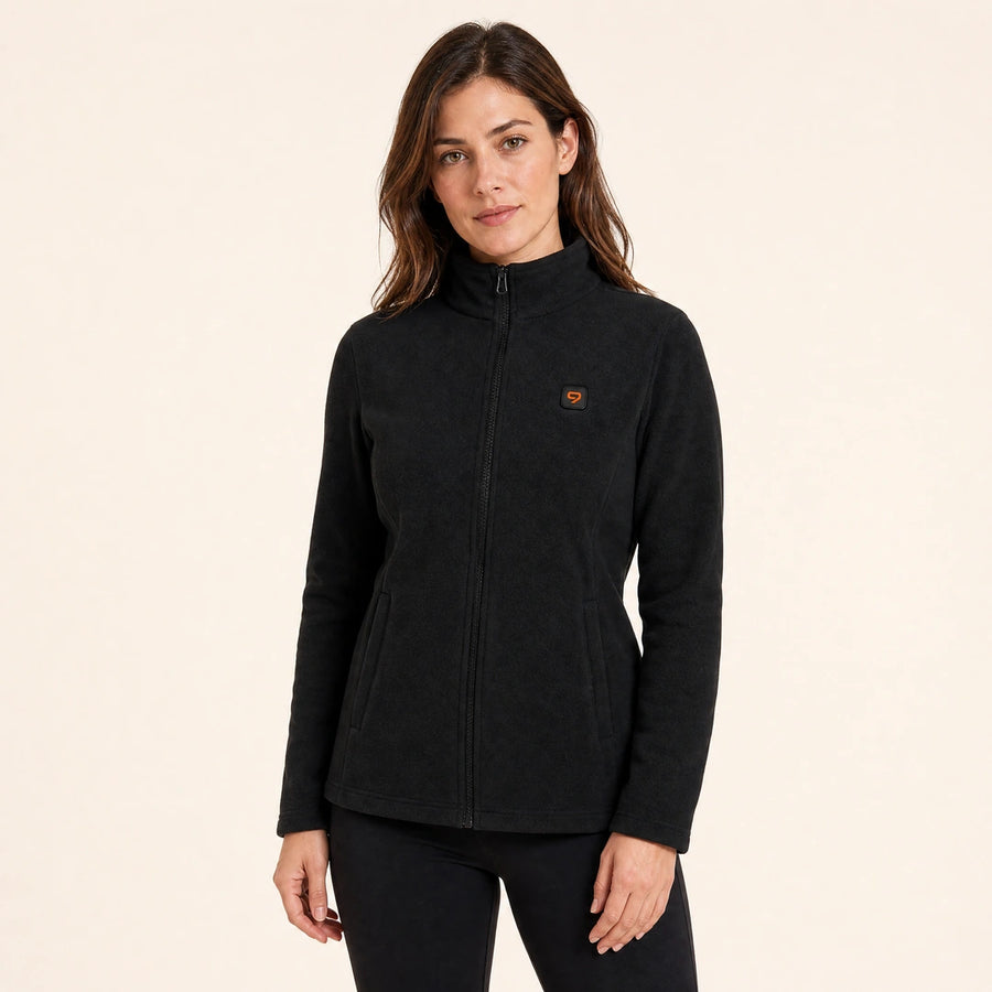 9HEAT Polar 4 - Veste chauffante polaire Femme - Studio porté face