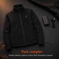 9HEAT Polar 4 - Veste chauffante polaire Femme - Pack complet