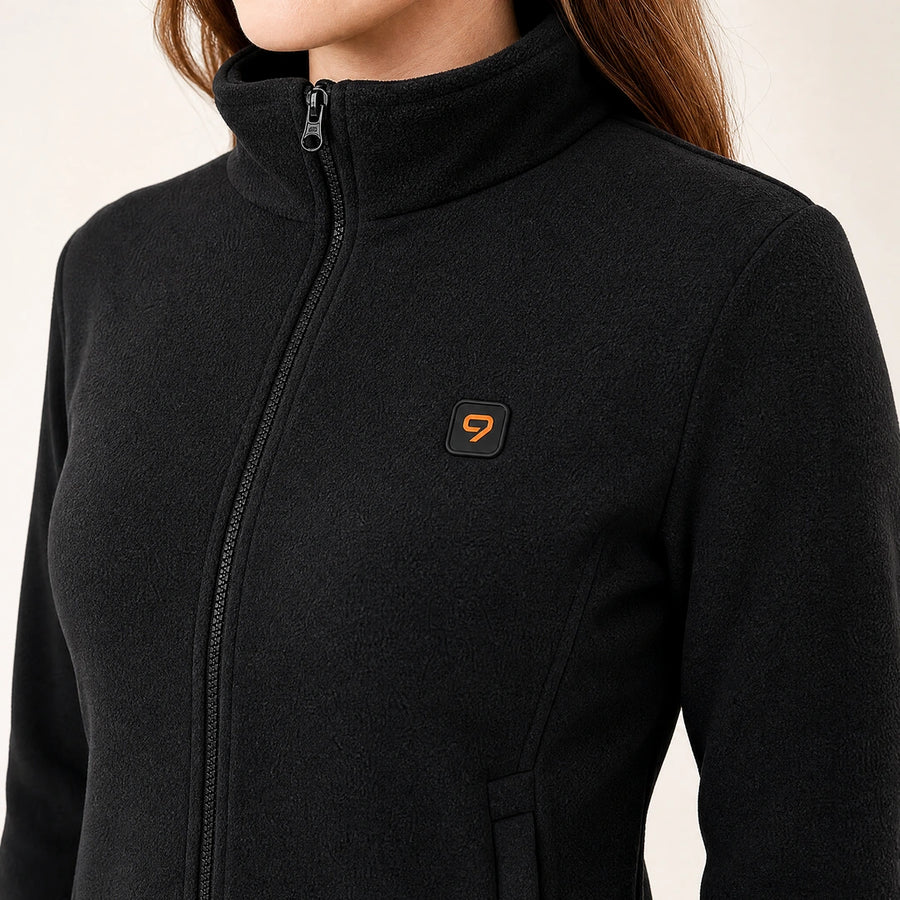 9HEAT Polar 4 - Veste chauffante polaire Femme - Matière / finition