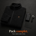 9HEAT Boreal 4 - Veste chauffante polaire Homme - Pack complet