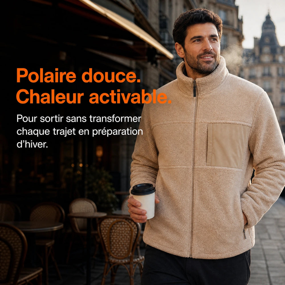 9HEAT Polar XR8 - Veste polaire chauffante Unisexe - Hero galerie avec angle principal