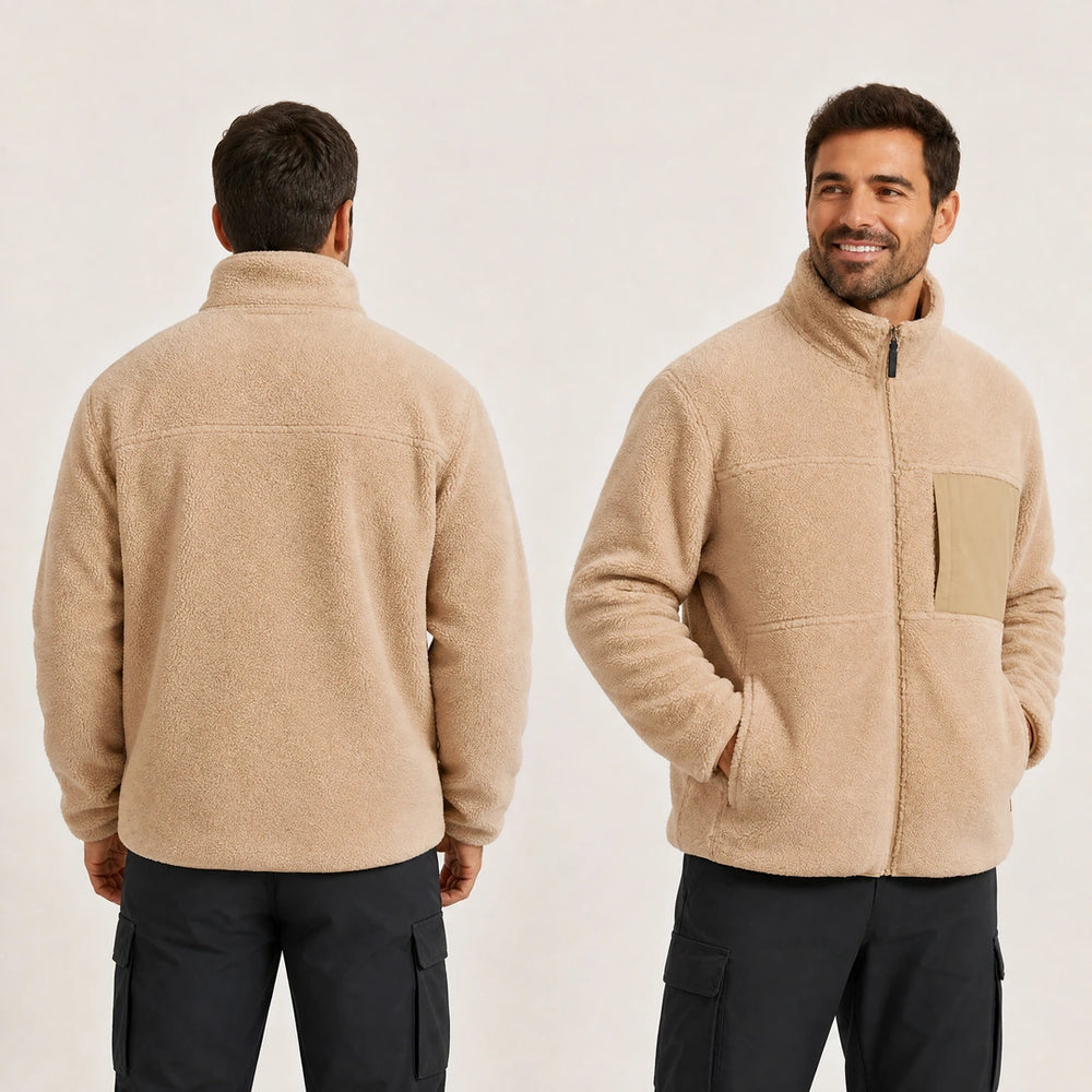 9HEAT Polar XR8 - Veste polaire chauffante Unisexe - Studio dos/profil