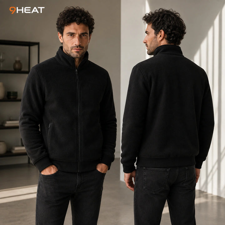 9HEAT Studio 8 - Veste polaire chauffante zippée