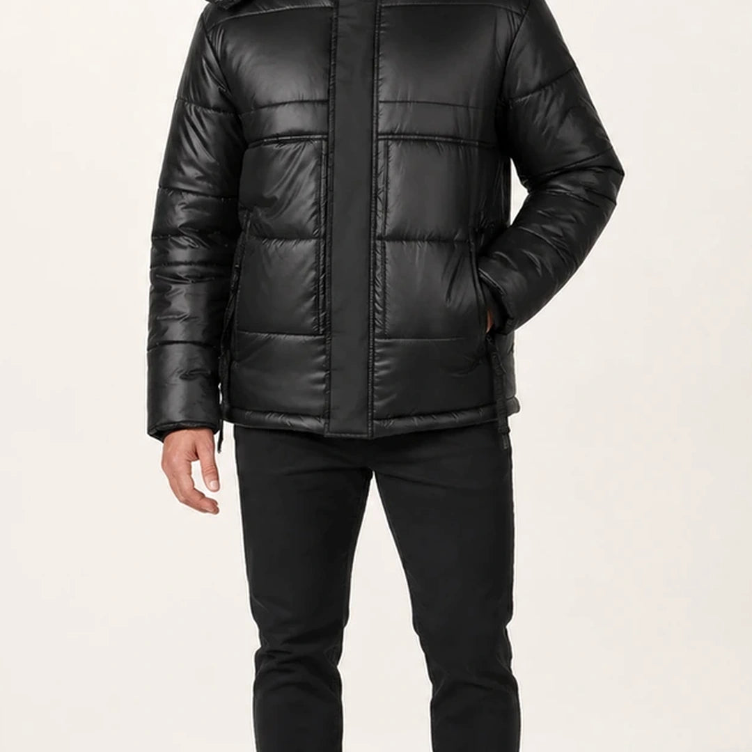 Doudoune chauffante homme - Noctis 8 - Coupe noire portable