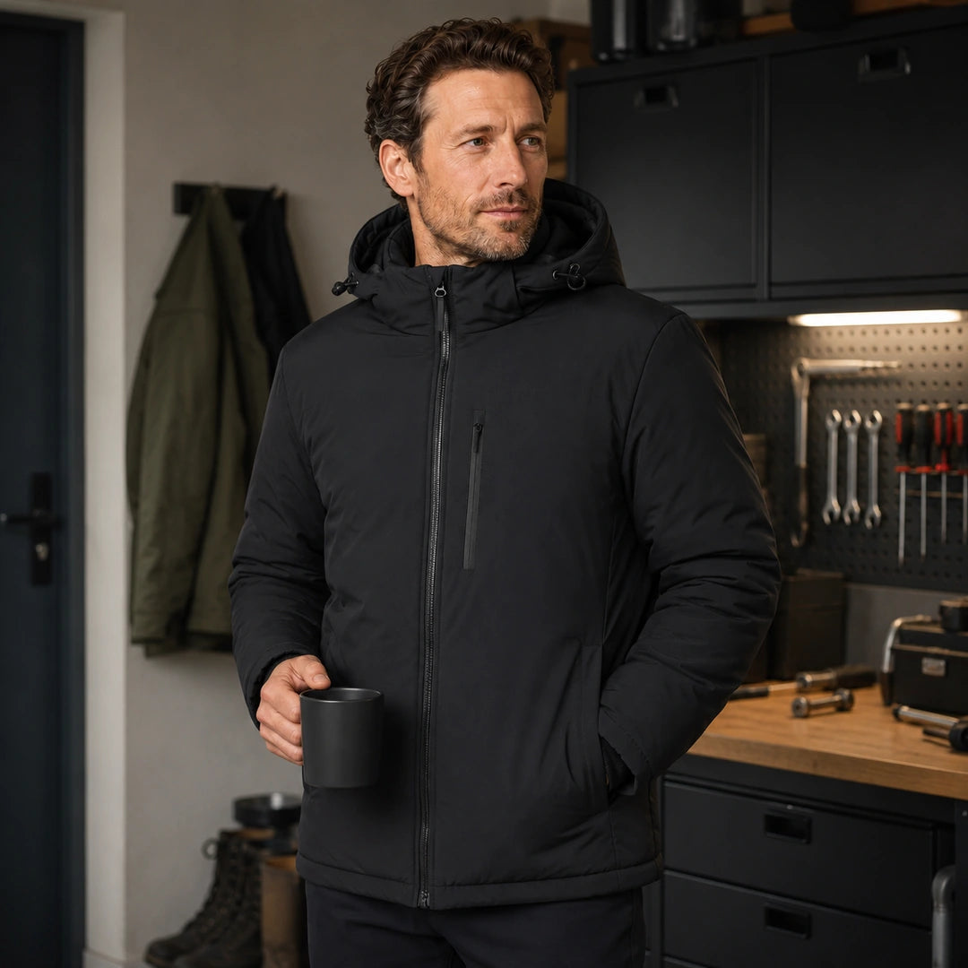 Parka chauffante unisexe - Expedition 14 - intensité de chaleur réglée