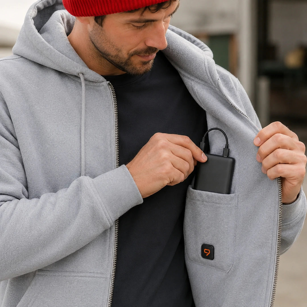 Sweat chauffant 12 zones - Volt Hoodie 12 - batterie connectée