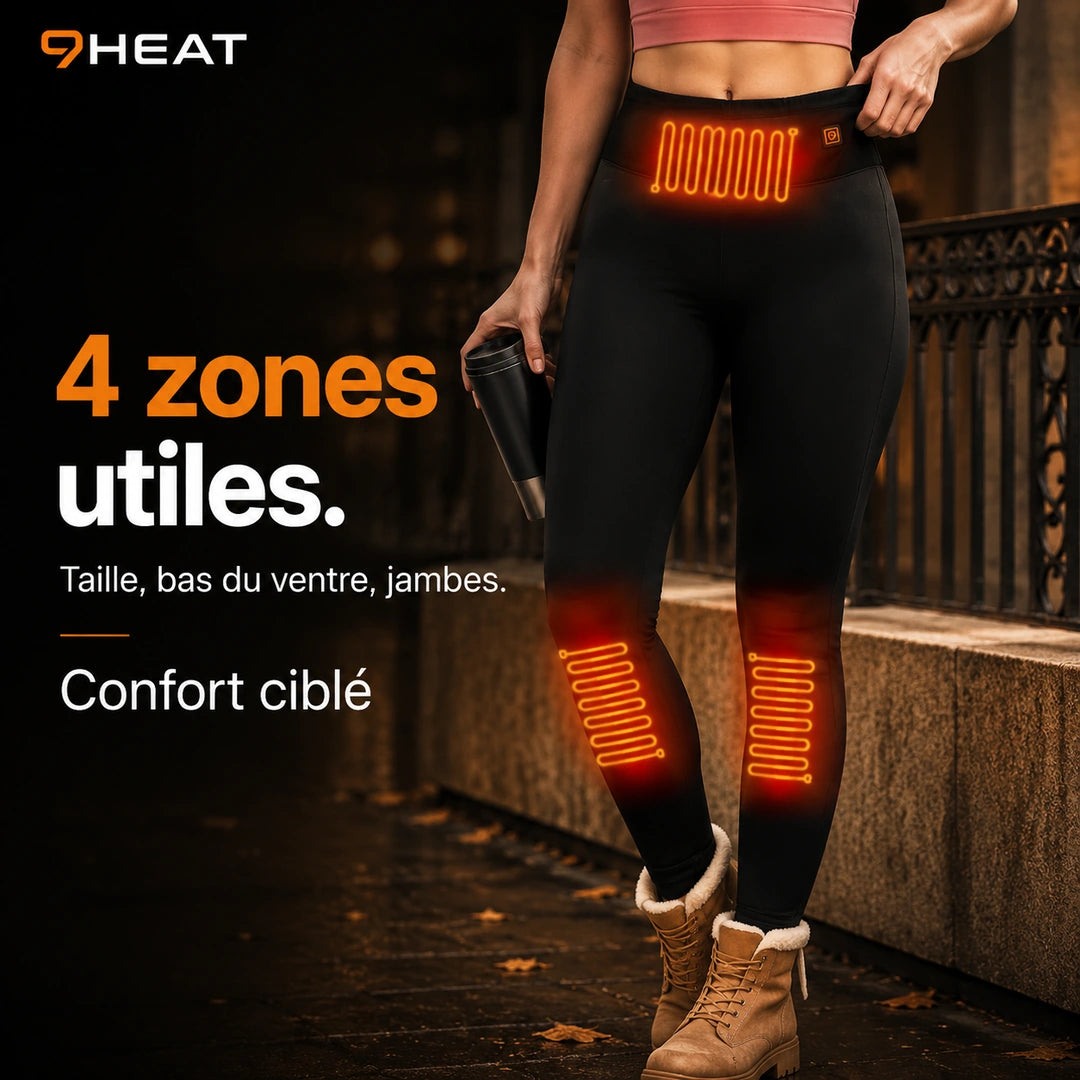 Un legging discret pour garder les jambes confortables plus longtemps.
