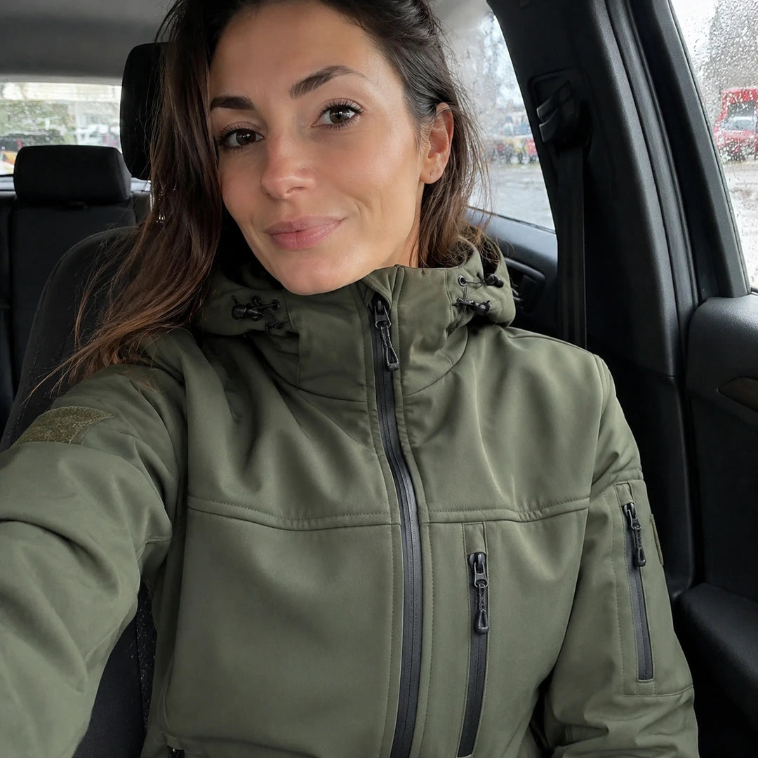 Photo client portant 9HEAT Motion 7 Softshell - Veste chauffante Unisexe