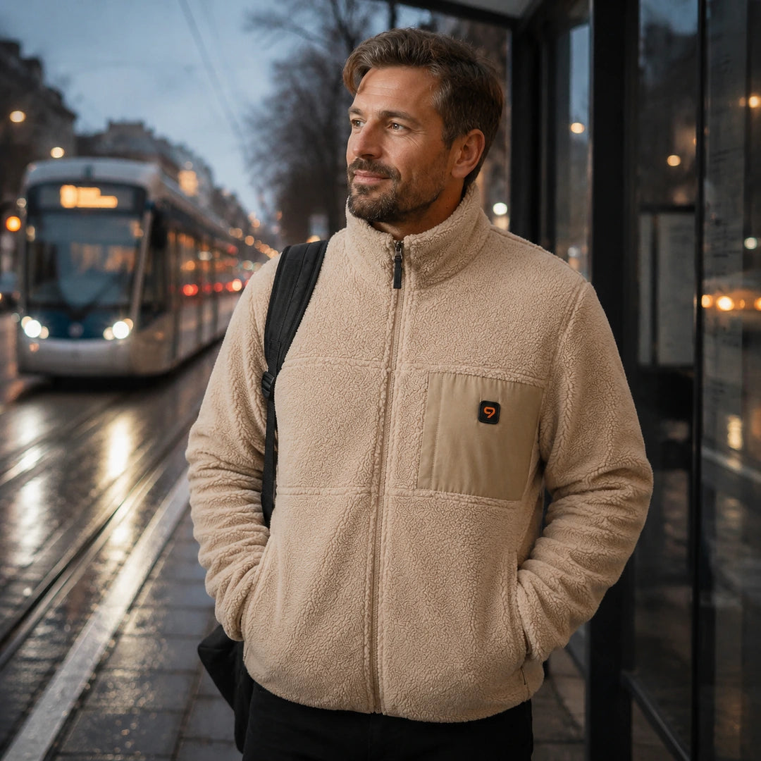9HEAT Polar XR8 - Veste polaire chauffante Unisexe - Attente & trajets