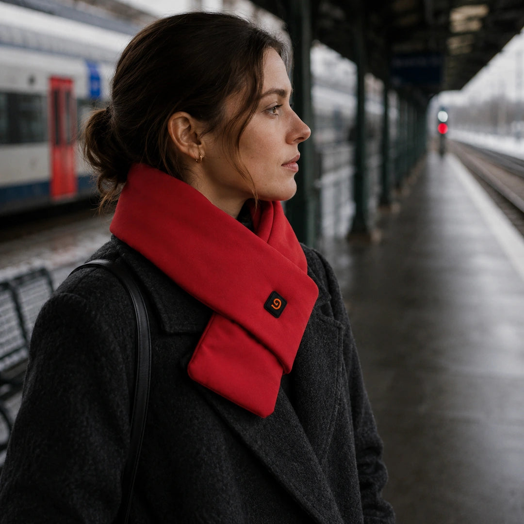 Douce au contact, simple sous un manteau.