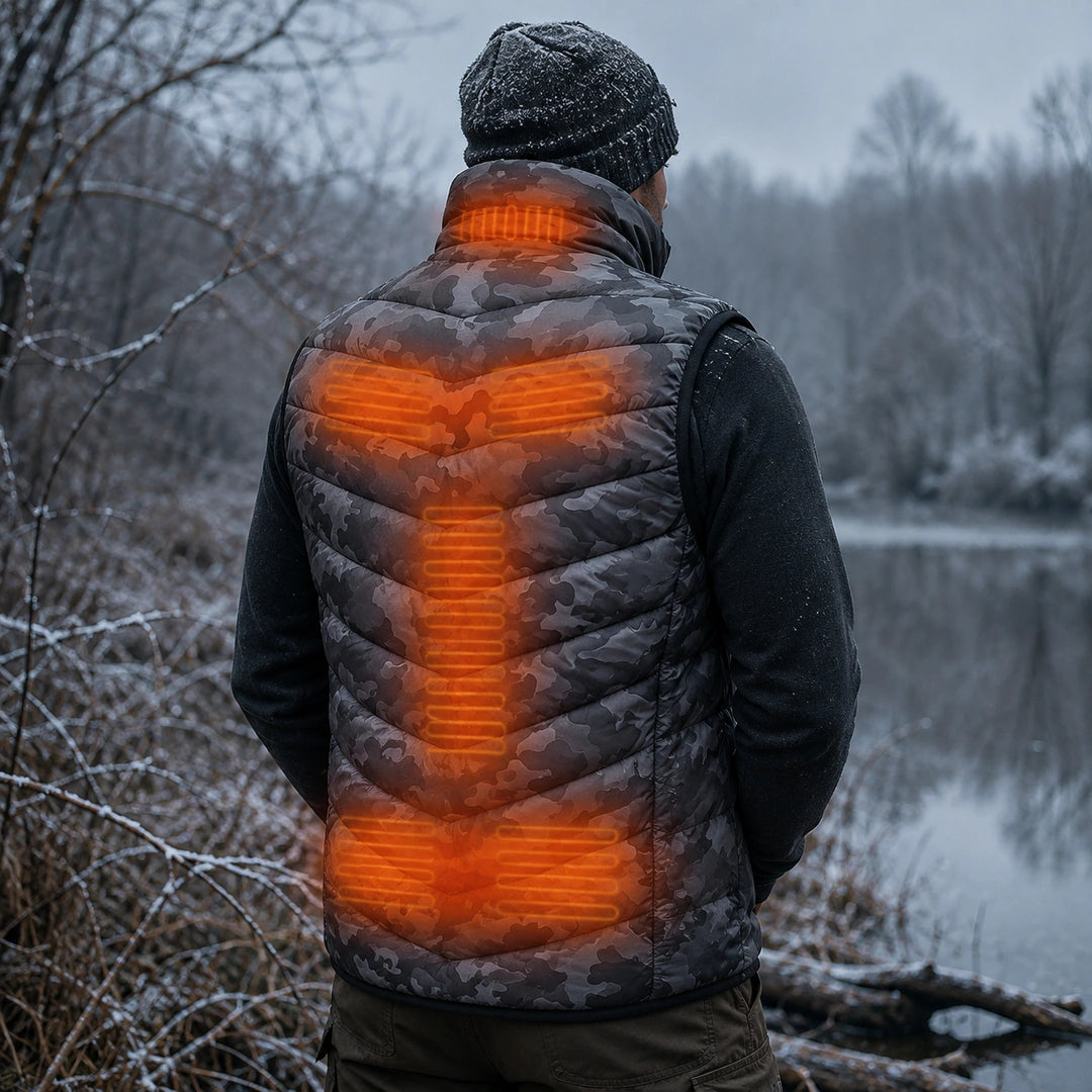 Vous n’êtes pas dehors pour penser au froid toutes les cinq minutes.