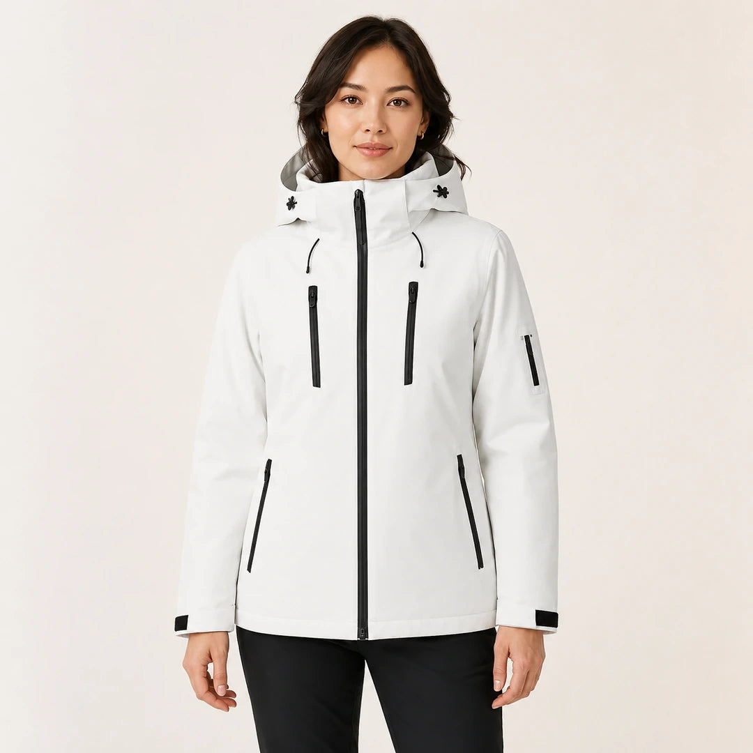 9HEAT IceSmart 8 - Parka chauffante Femme porté au quotidien