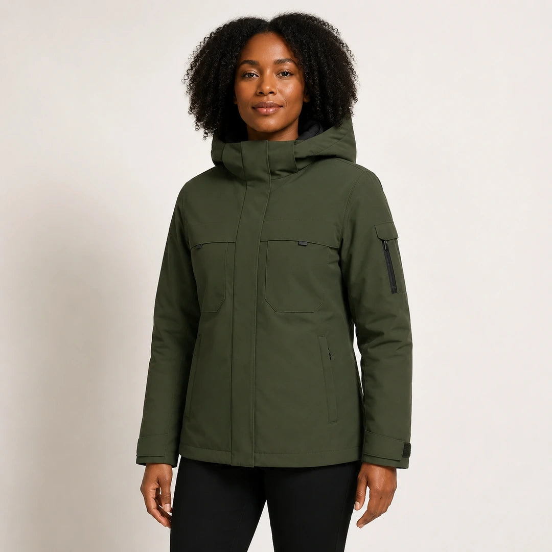 9HEAT Z50 - Parka chauffante Femme porté au quotidien